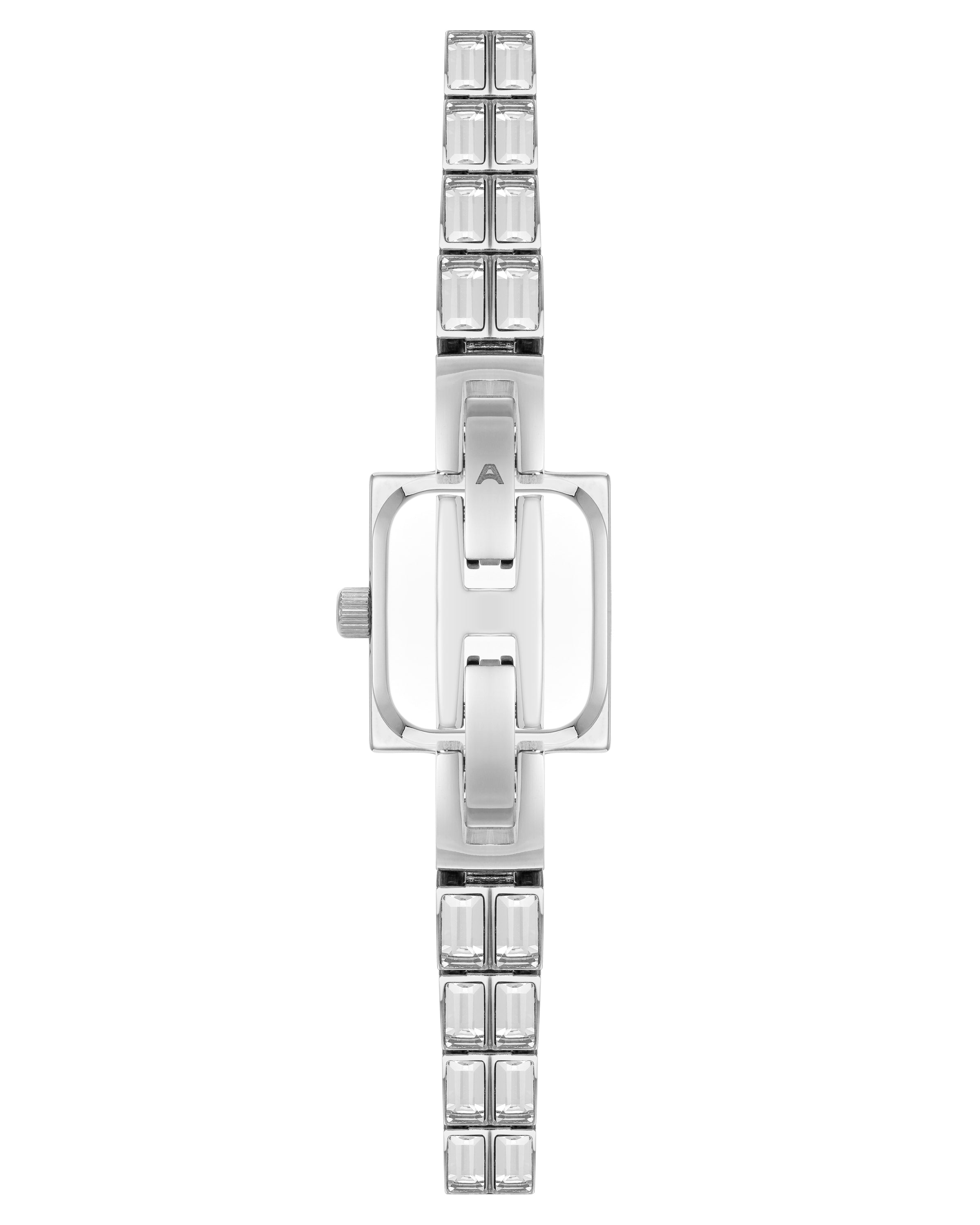 Armitron Ava dameklokke 18,4 mm sølv rektangulær