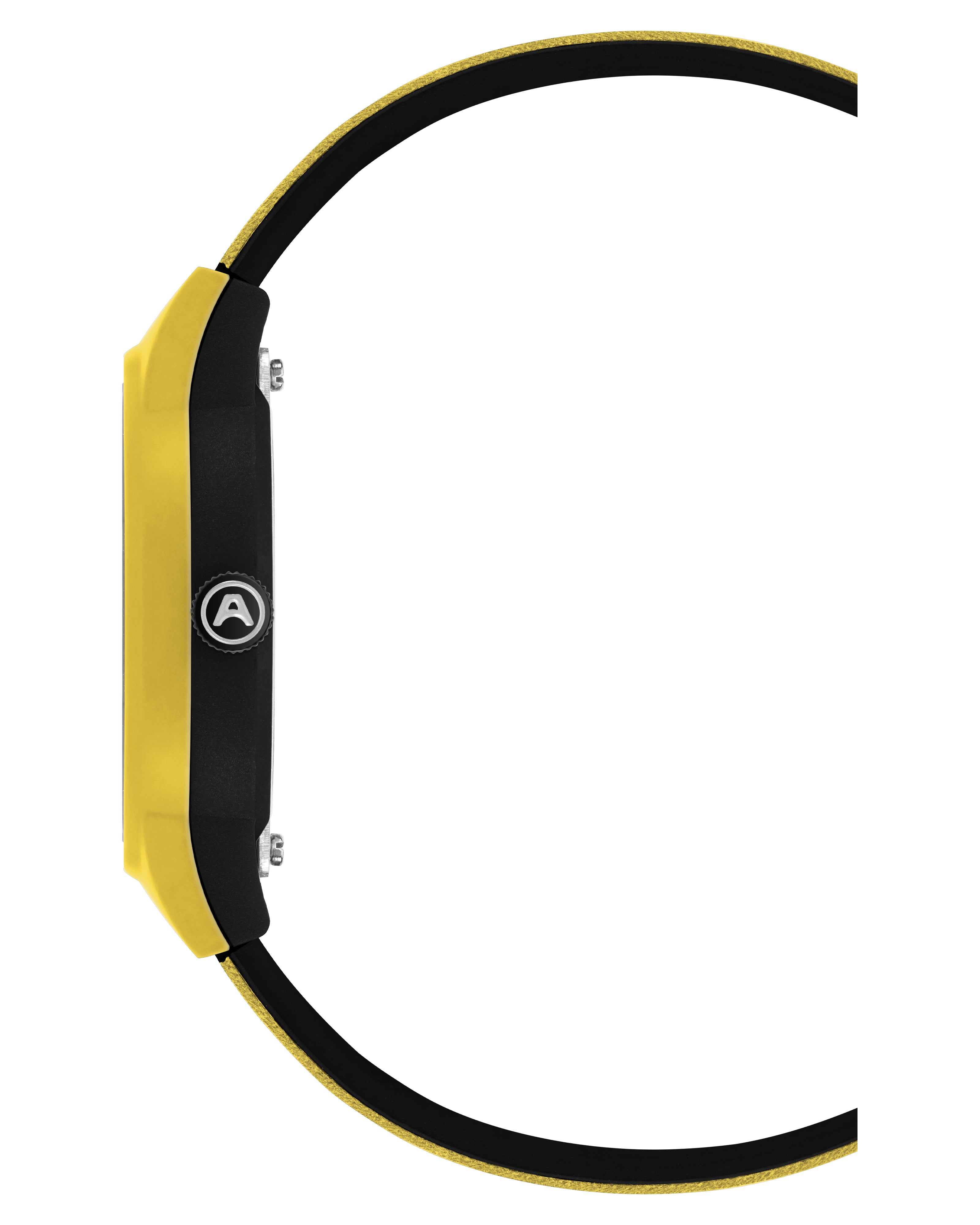 Armitron A-Watch 35,5 mm klokke gul/svart vannavstøtende