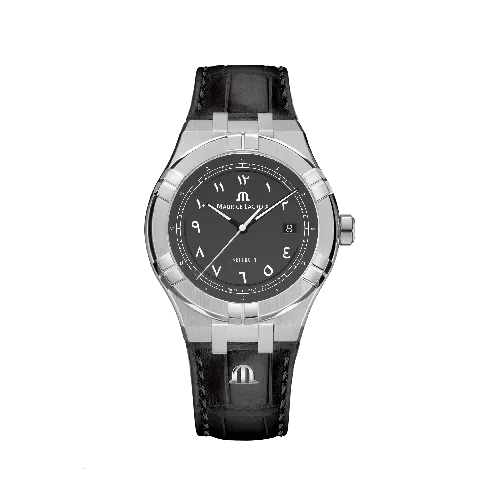 Label Noir Aikon Automatic 42MM klokke stål sort mikro