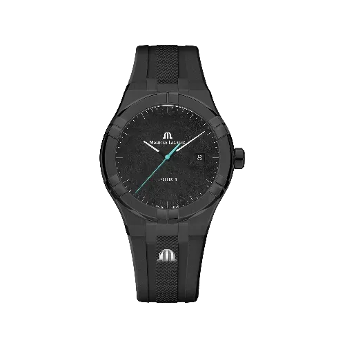Label Noir Aikon Automatic 42MM klokke PVD svart gummi