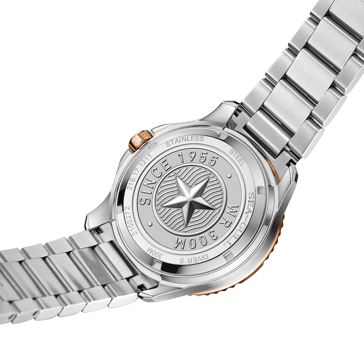 Sea-gull Ocean Lady 816.12.1211 dykkerklokke perlemor 40mm