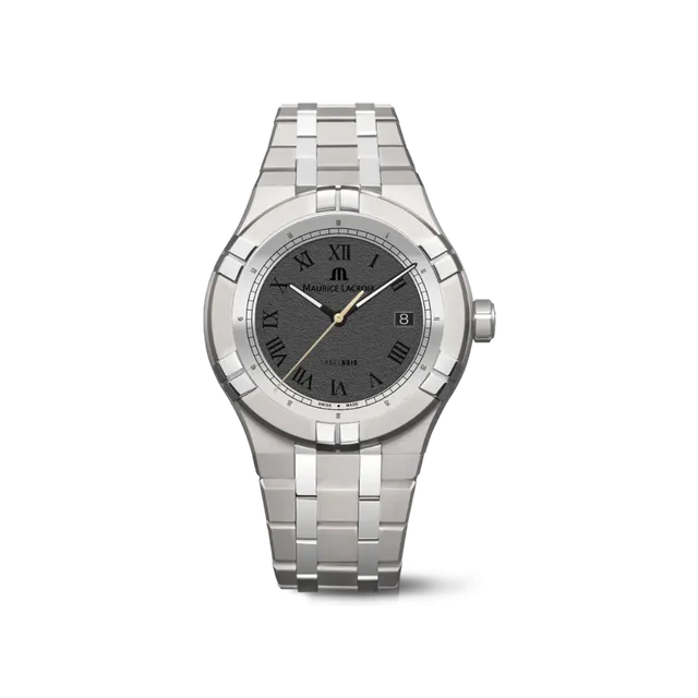 Label Noir Aikon Automatic 42MM klokke titan romertall