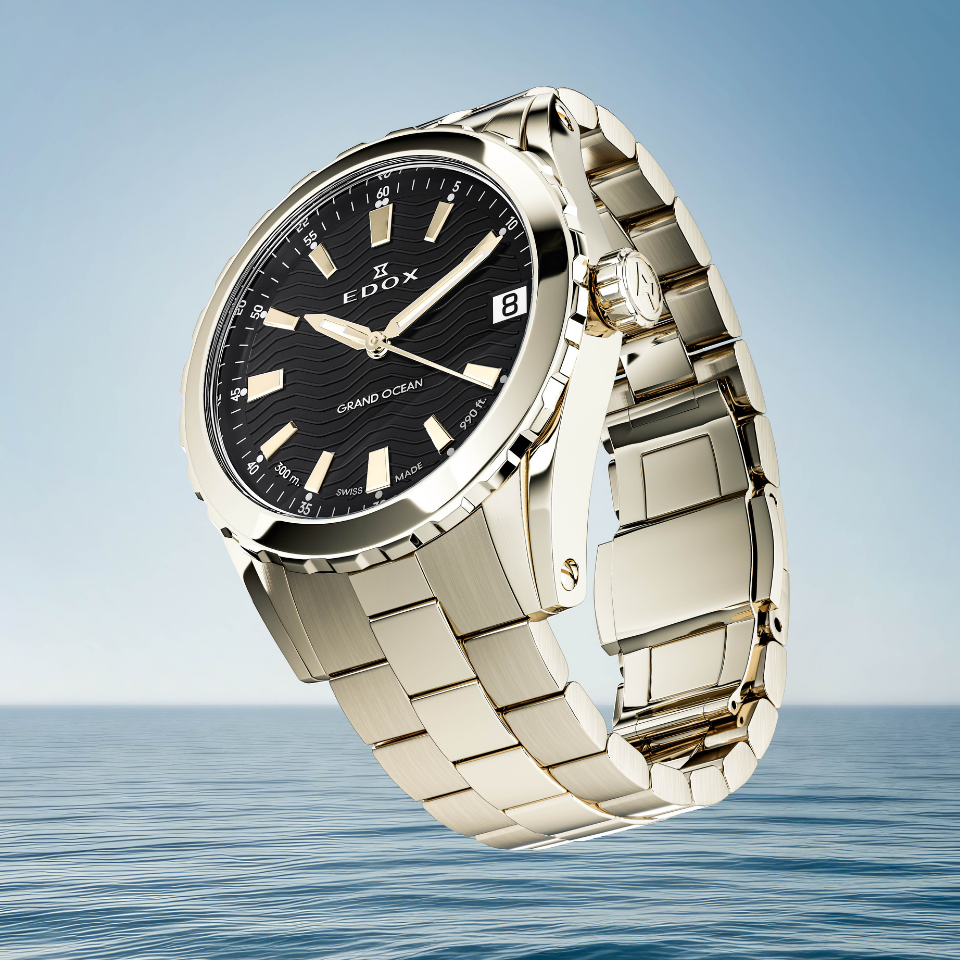 Edox Date Ladies dameklokke med dato