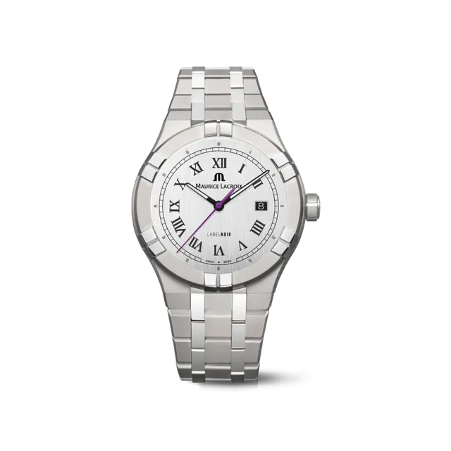 Label Noir Aikon Automatic 42MM klokke titan romertall