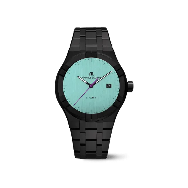Label Noir Aikon Automatic 42MM klokke blå lilla