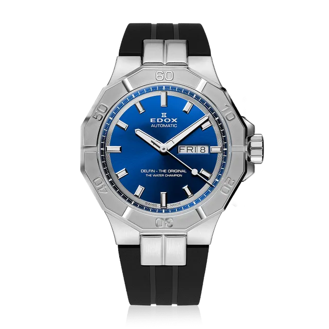 Edox Day-Date Automatic armbåndsur ukedag