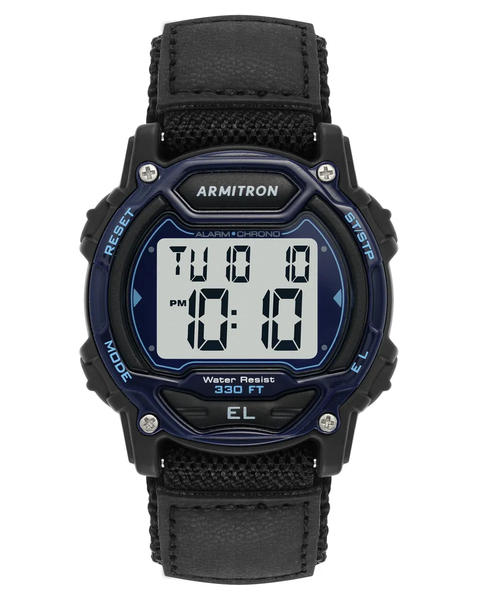 Armitron Sport 45/7004BLU digitalklokke blå nylon