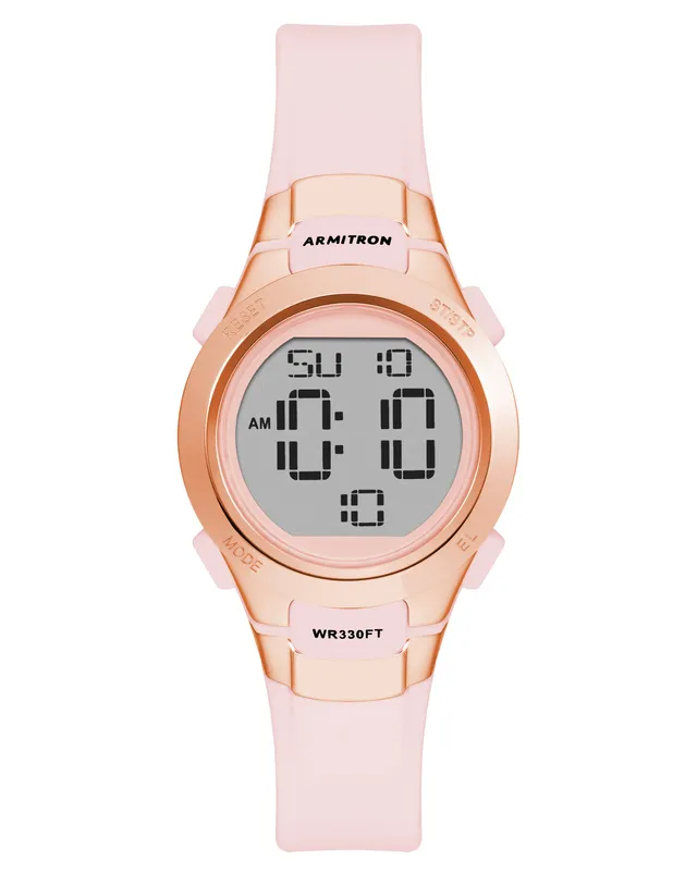 Armitron Sport 45/7012RGP digitalklokke rosa resin
