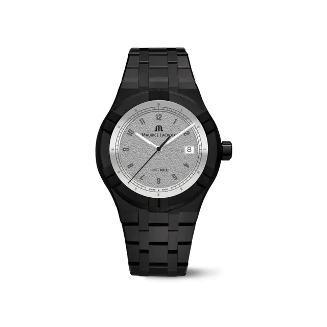 Label Noir Aikon Automatic 42MM klokke keramikk hvit