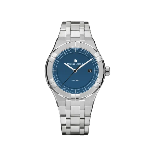 Label Noir Aikon Automatic 42MM klokke stål blå
