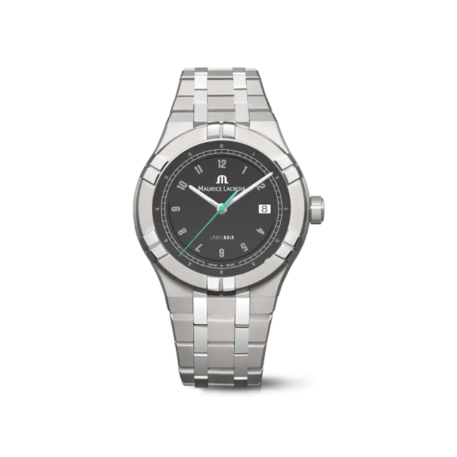 Label Noir Aikon Automatic 42MM klokke titan hvit