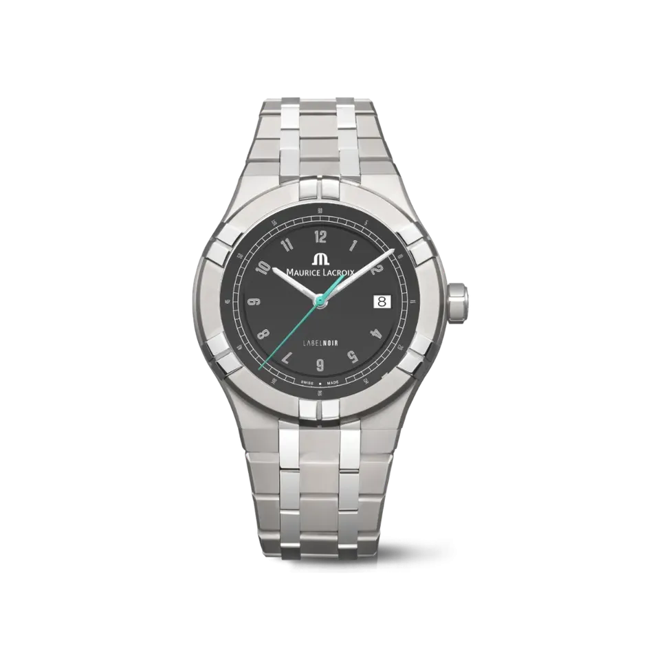 Label Noir Aikon Automatic 42MM klokke titan hvit