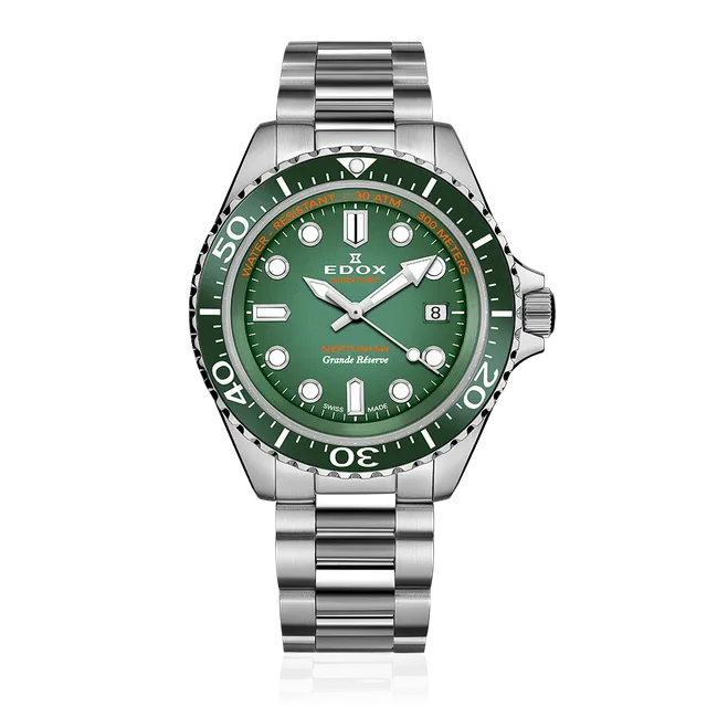 Edox Grande Réserve Date Automatic herreklokke gangreserve