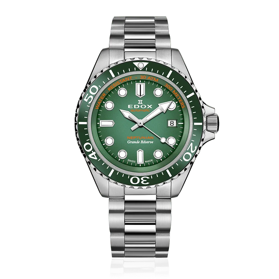 Edox Grande Réserve Date Automatic herreklokke gangreserve