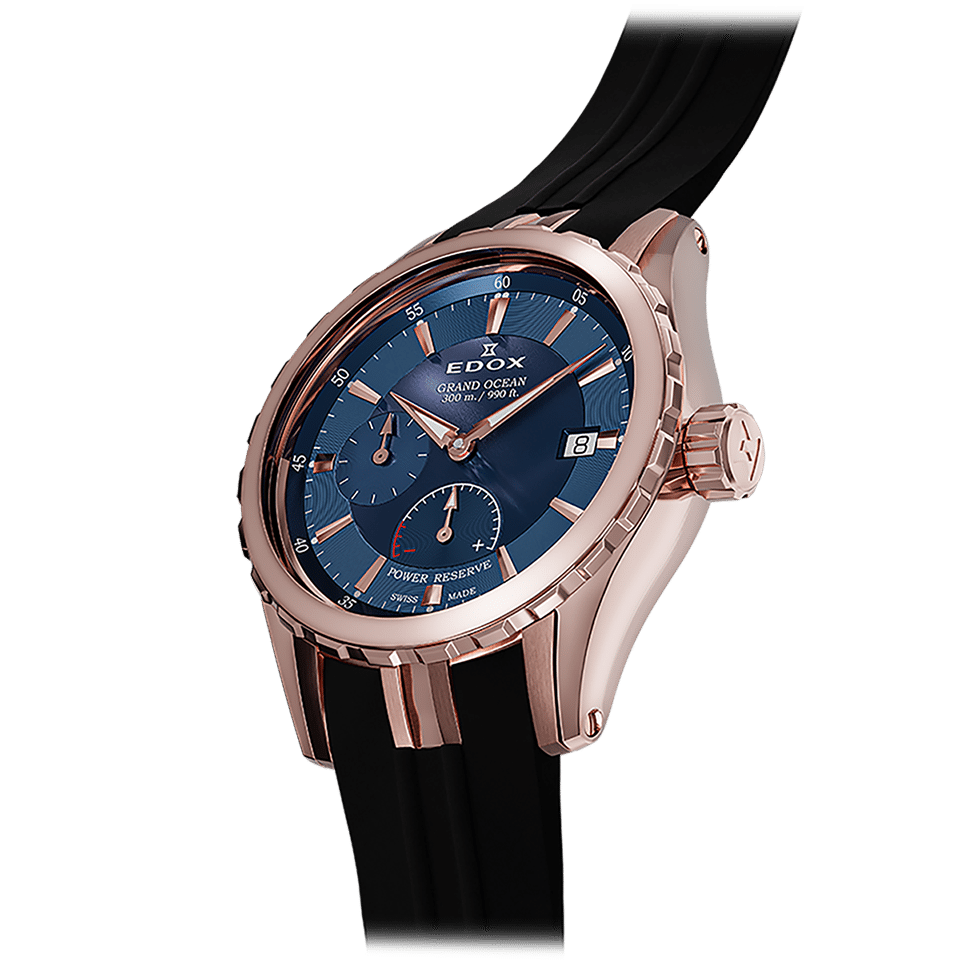 Edox Power Reserve Automatic herreklokke automatisk