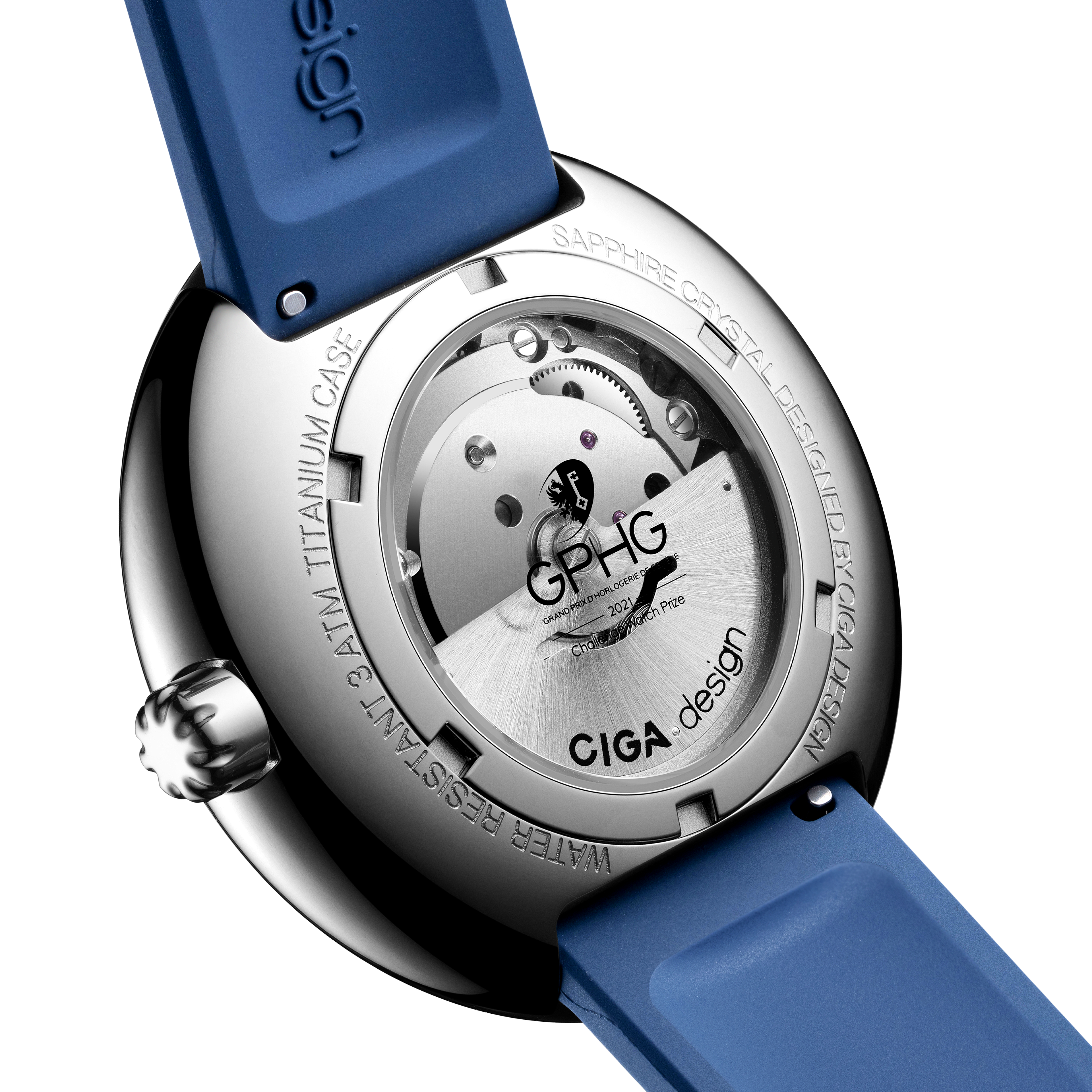 CIGA Design Blue Planet Atlantic automatisk 46mm stål