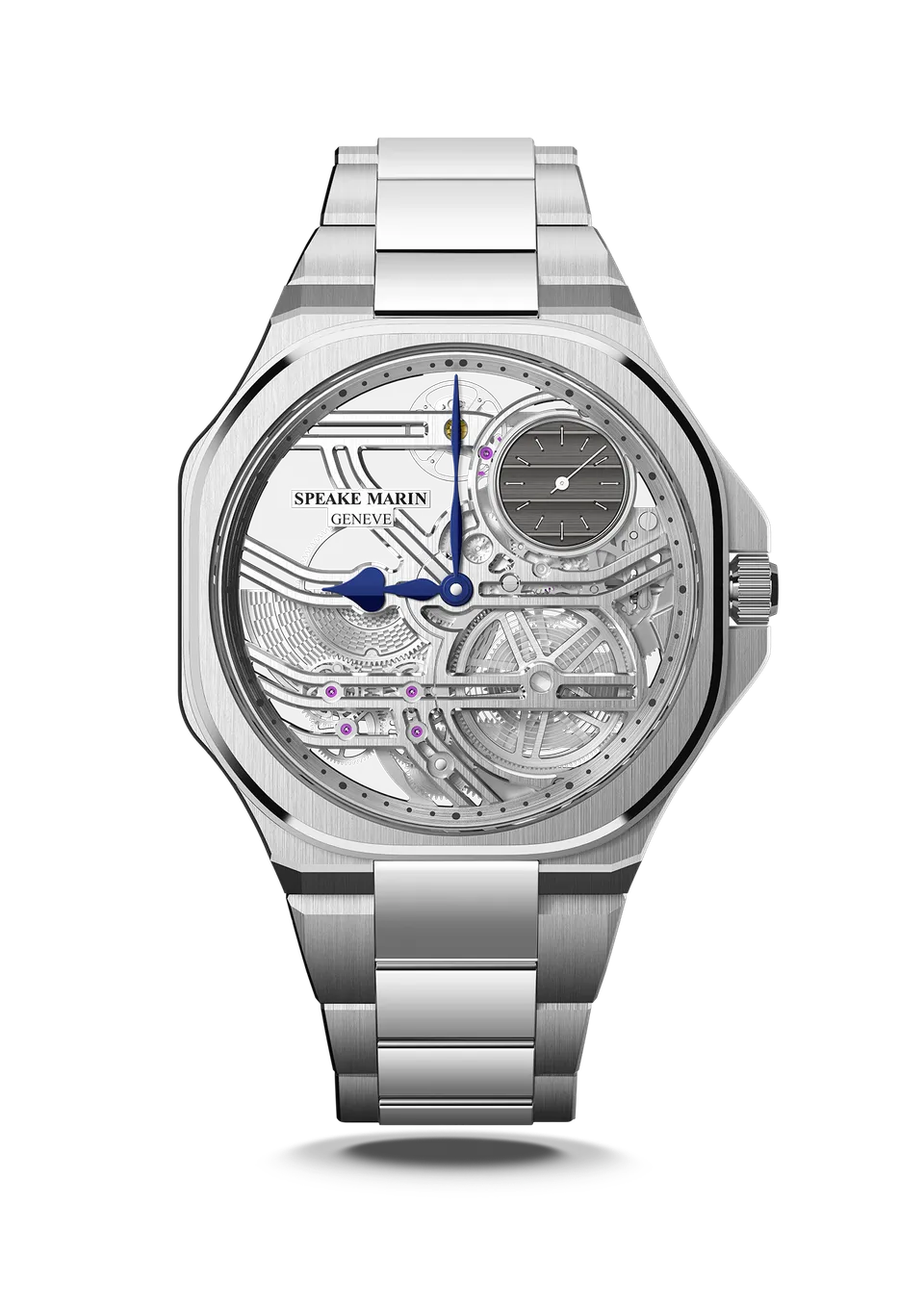 Speake-Marin Ripples Skeleton klokke 40,3mm stål