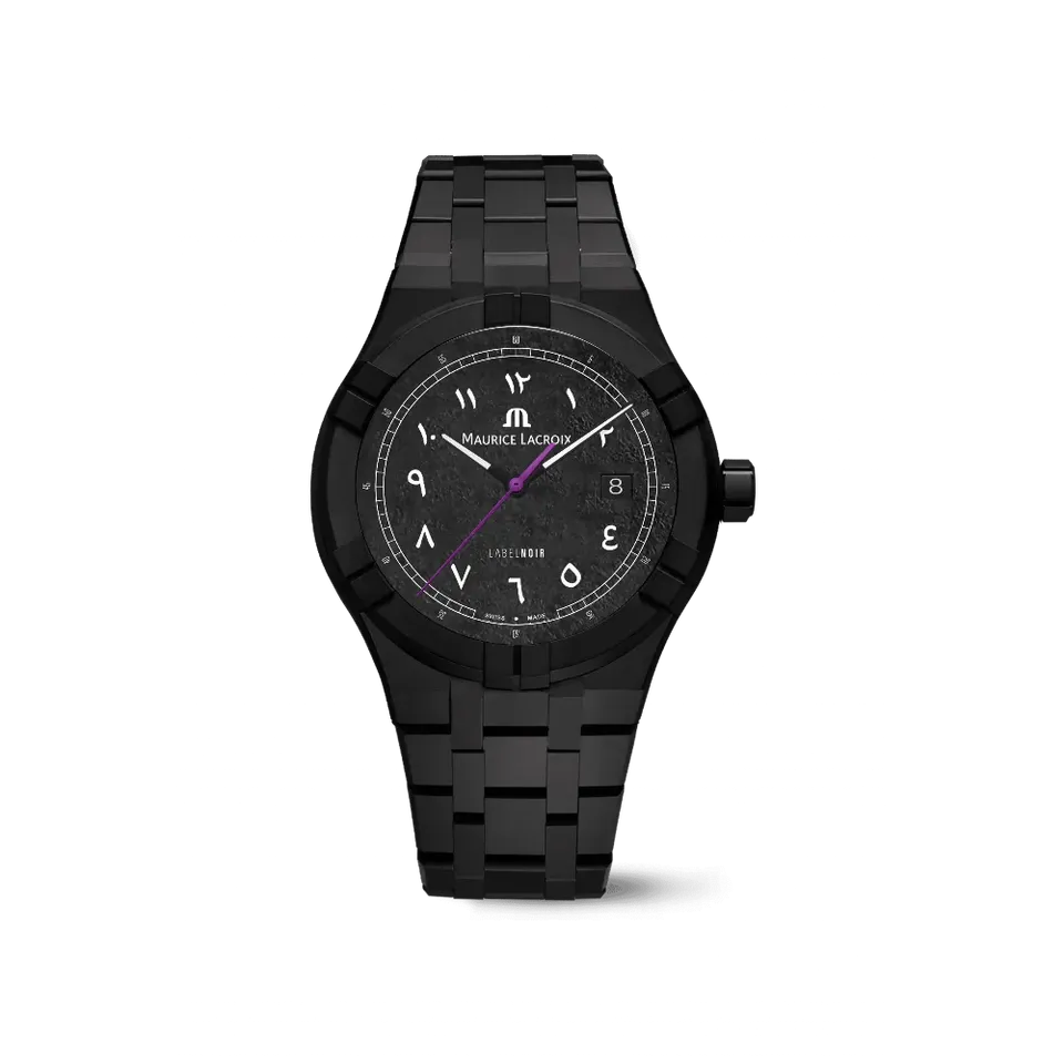 Label Noir Aikon Automatic 42MM klokke keramisk laser