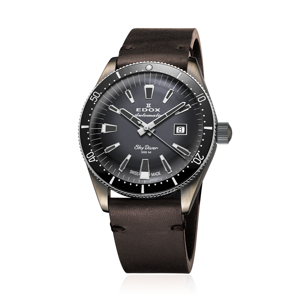 Edox SkyDiver Date Automatic Limited Edition dykkerklokke