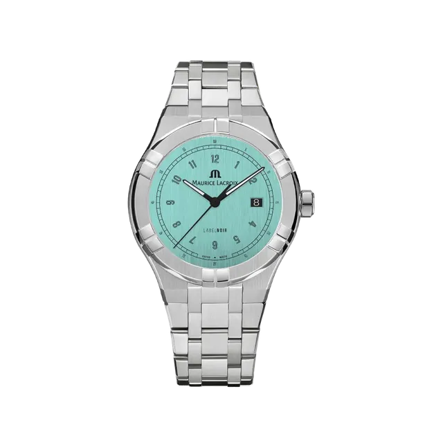 Label Noir Aikon Automatic 42MM klokke stål sort skive