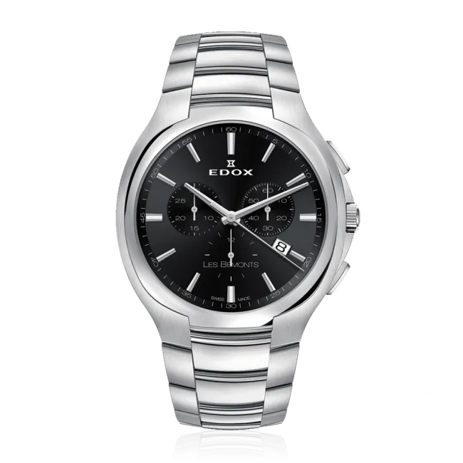 Edox Les Bémonts Ultra Slim Chronograph herreklokke