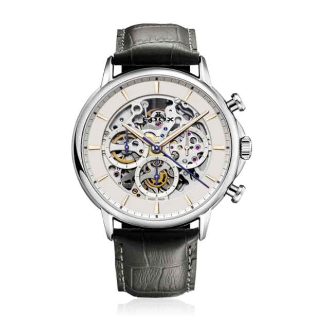 Edox Les Bémonts Limited Edition dressklokke