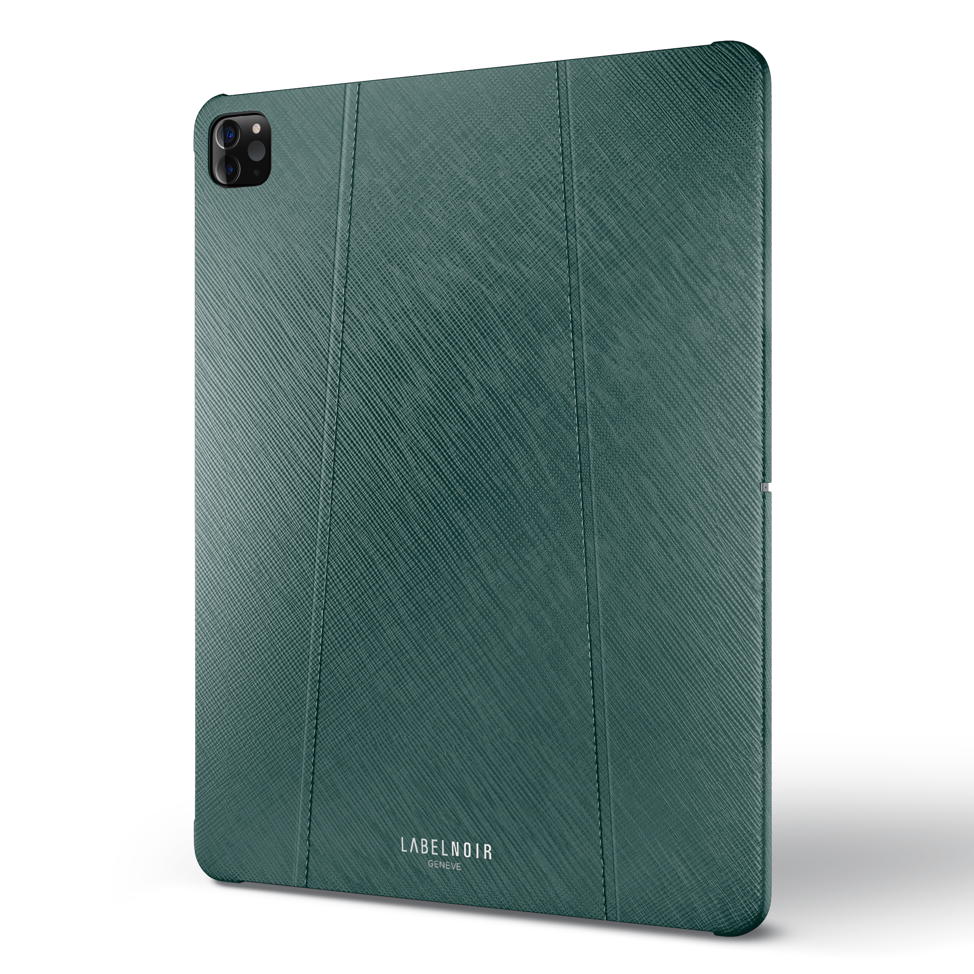 Label Noir iPad Pro 11 Saffiano deksel skinn svart