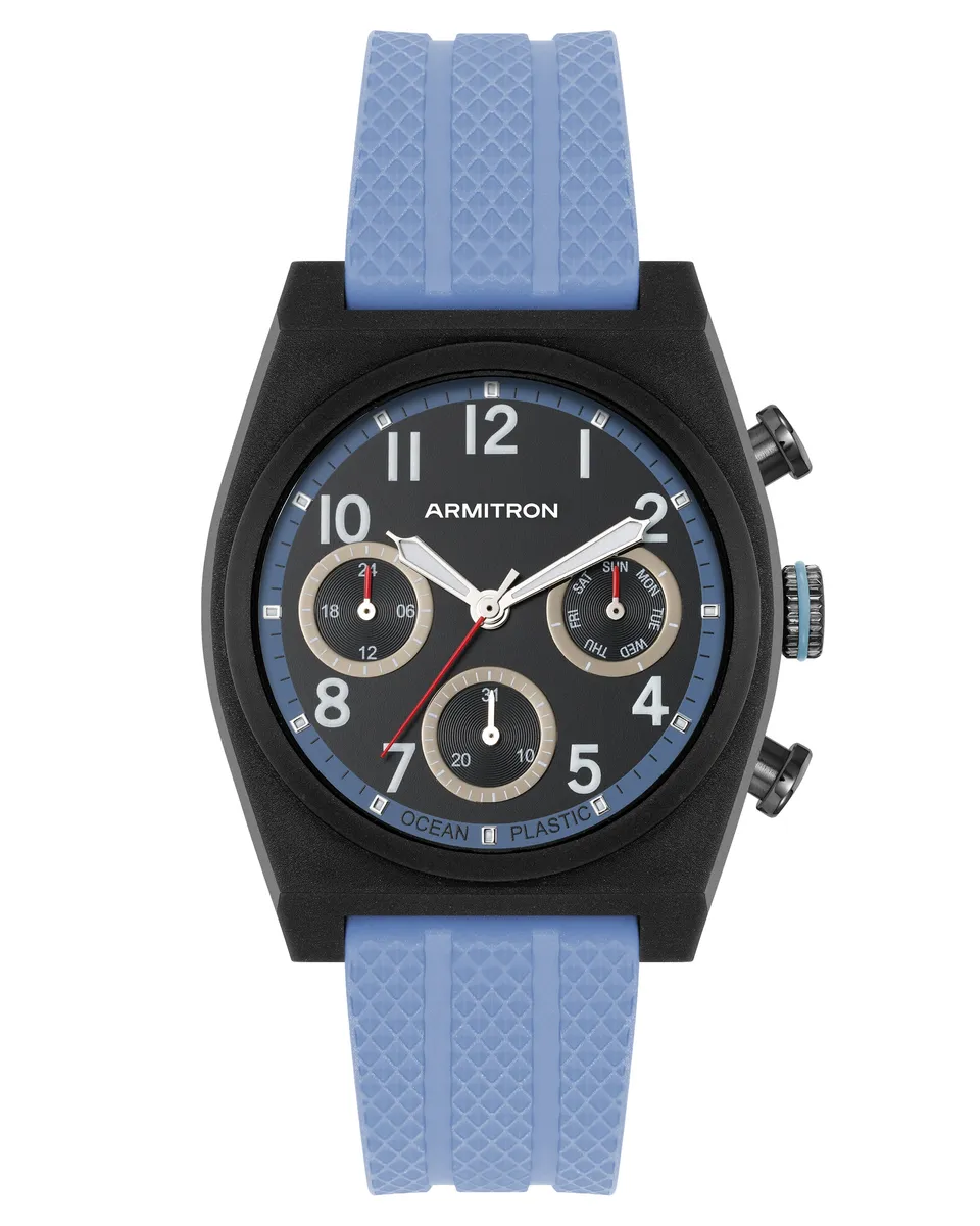 Armitron Wave 40mm klokke blå resirkulert
