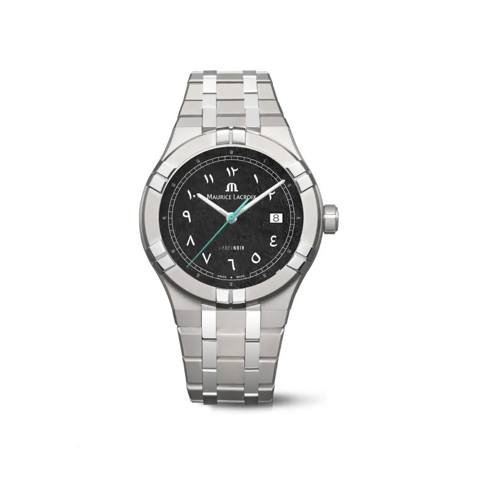 Label Noir Aikon Automatic 42MM herreklokke titan arabisk