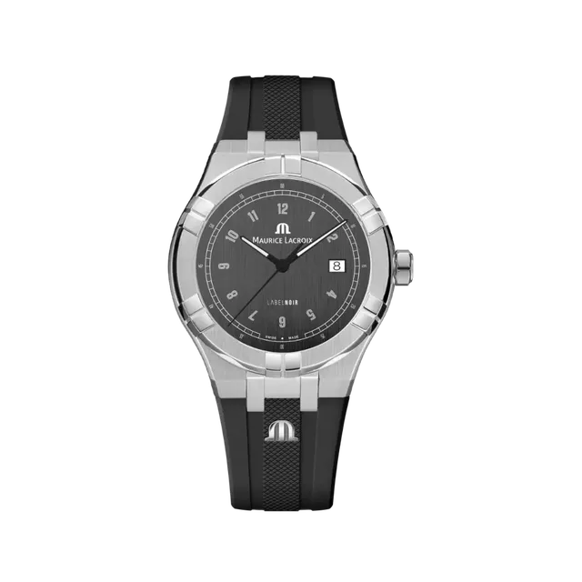 Label Noir Aikon Automatic 42MM klokke svart gummi