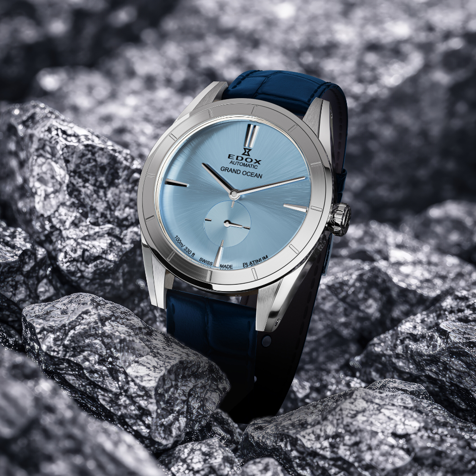 Edox Automatic Platinum 950 klokke limited edition