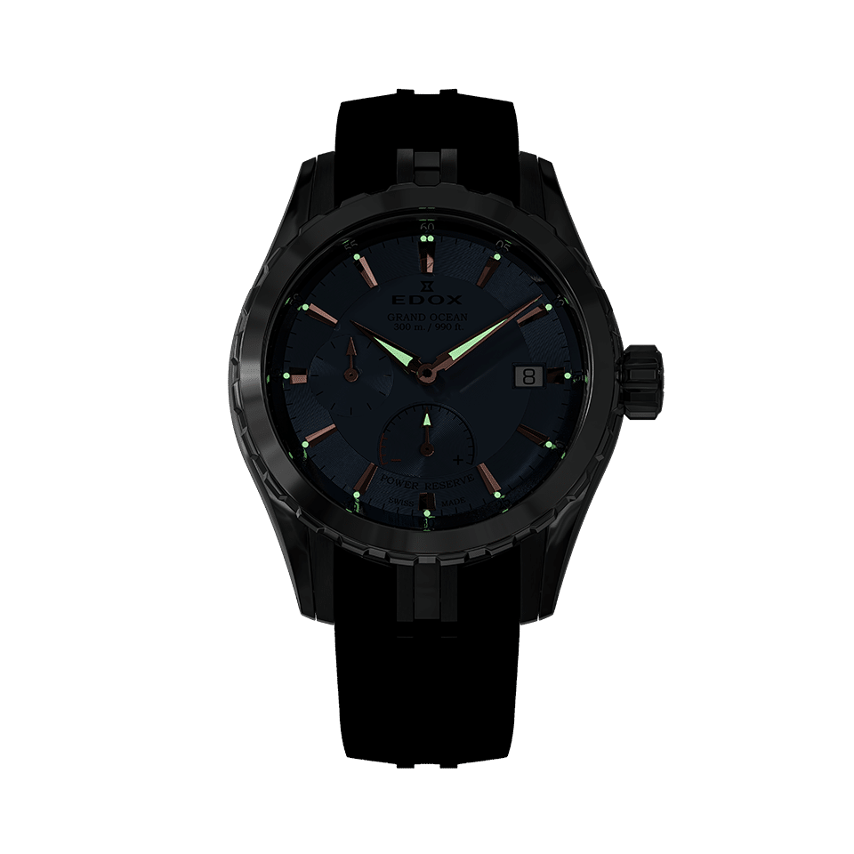 Edox Power Reserve Automatic herreklokke gangreserve
