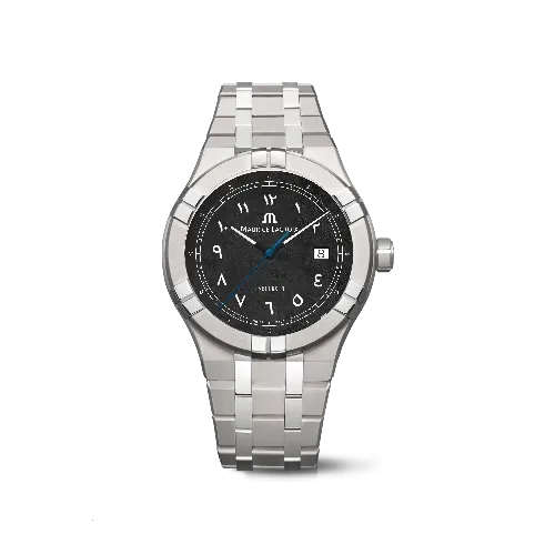 Label Noir Aikon Automatic 42MM klokke titan hvit laser