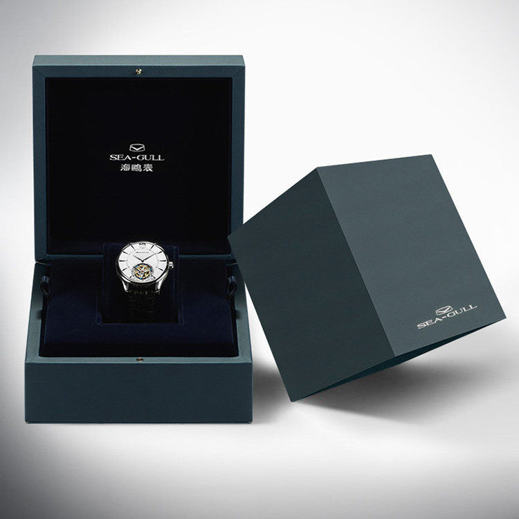 Sea-gull Artisan Heritage 818.17.8810 tourbillon hvit 41mm