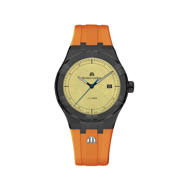 Label Noir Aikon Automatic 42MM klokke PVD oransje