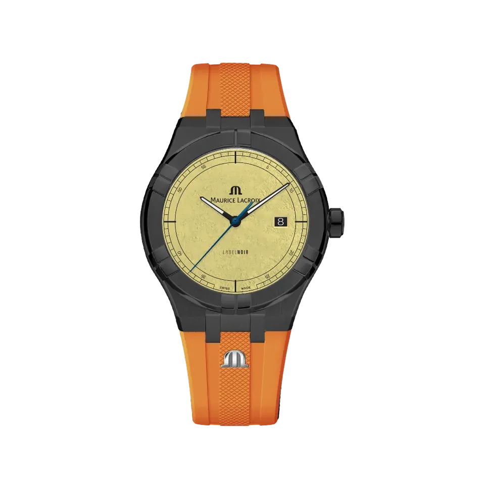 Label Noir Aikon Automatic 42MM klokke PVD oransje