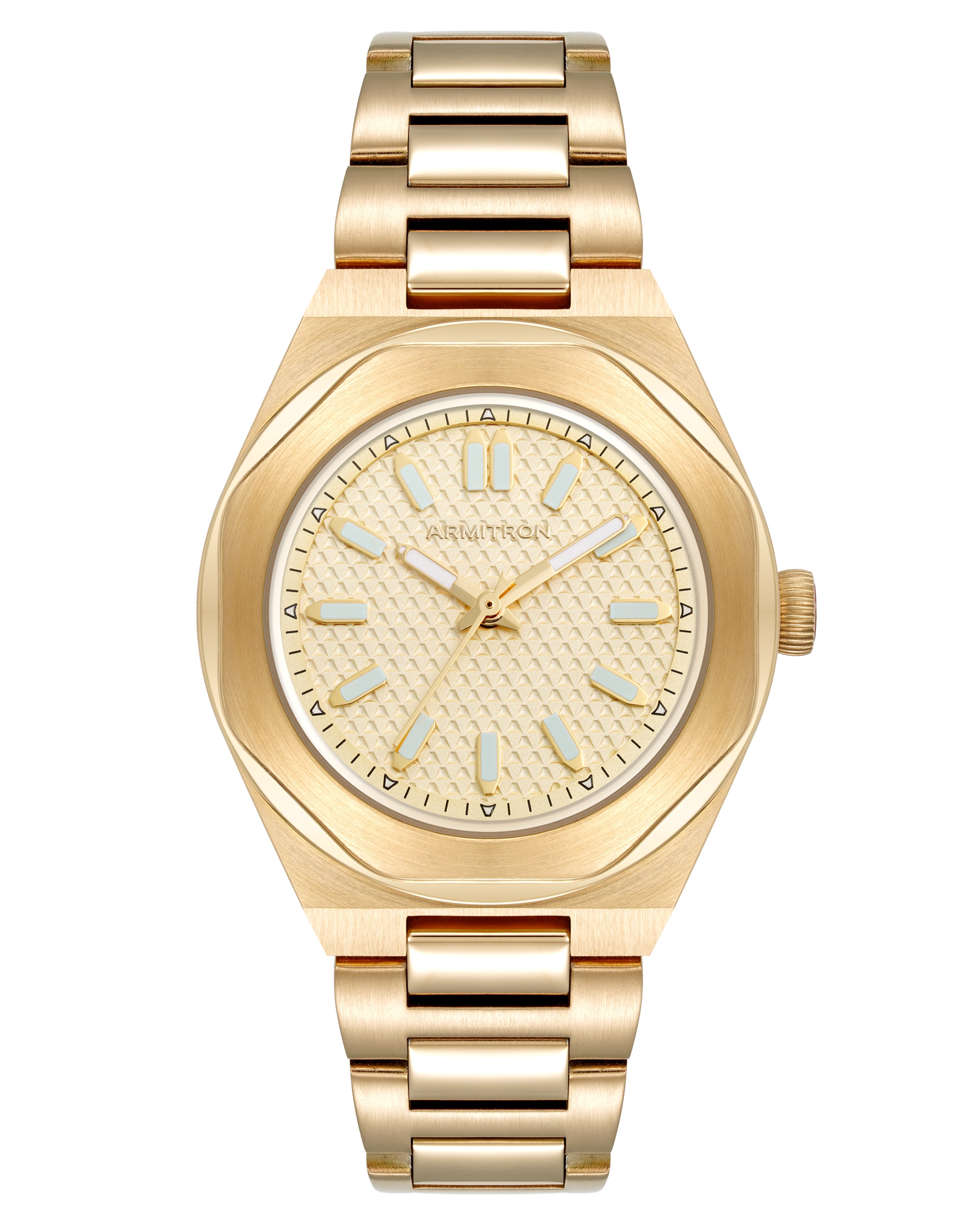 Armitron Jacqueline 36mm dameklokke gull