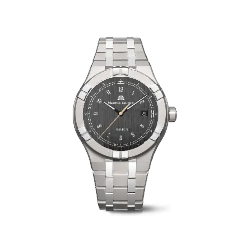 Label Noir Aikon Automatic 42mm klokke titan champagne