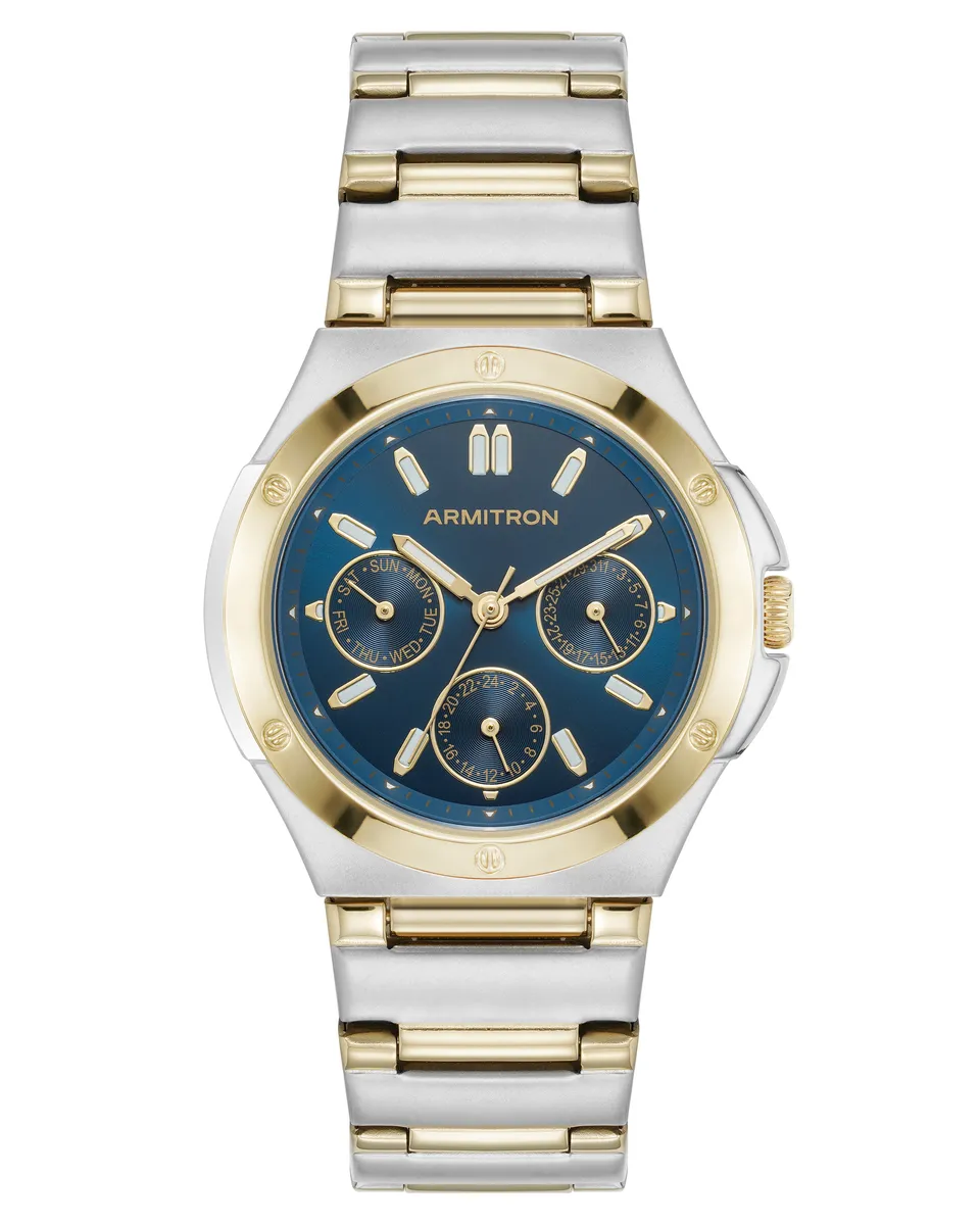 Armitron Parker herreklokke tofarget marine 38 mm
