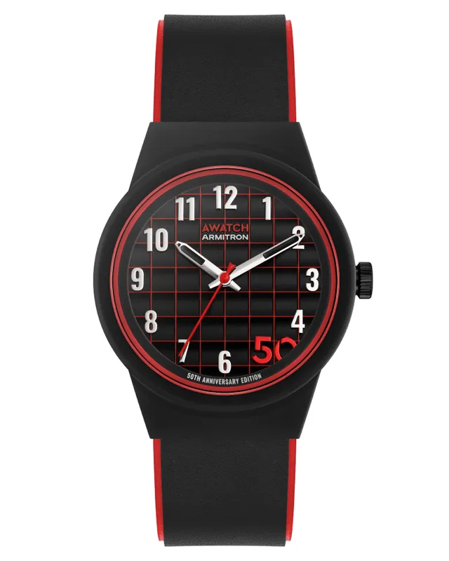 Armitron A-Watch 35,5mm klokke svart rød