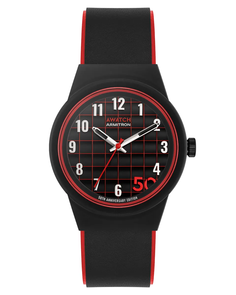 Armitron A-Watch 35,5mm klokke svart rød