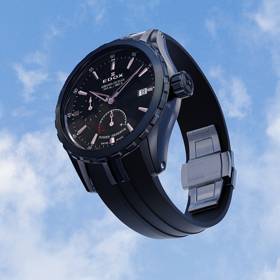 Edox Power Reserve Automatic klokke gangreserve