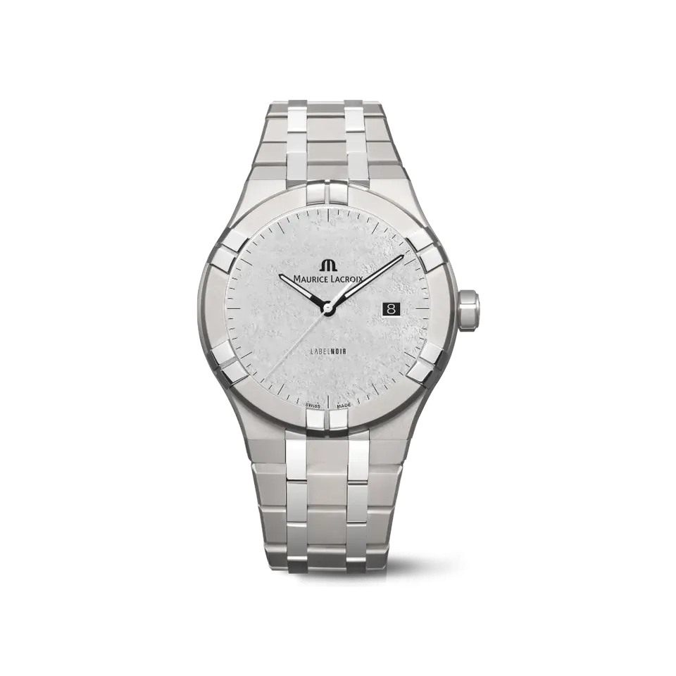Label Noir Aikon Automatic 42MM klokke titan stålgrå