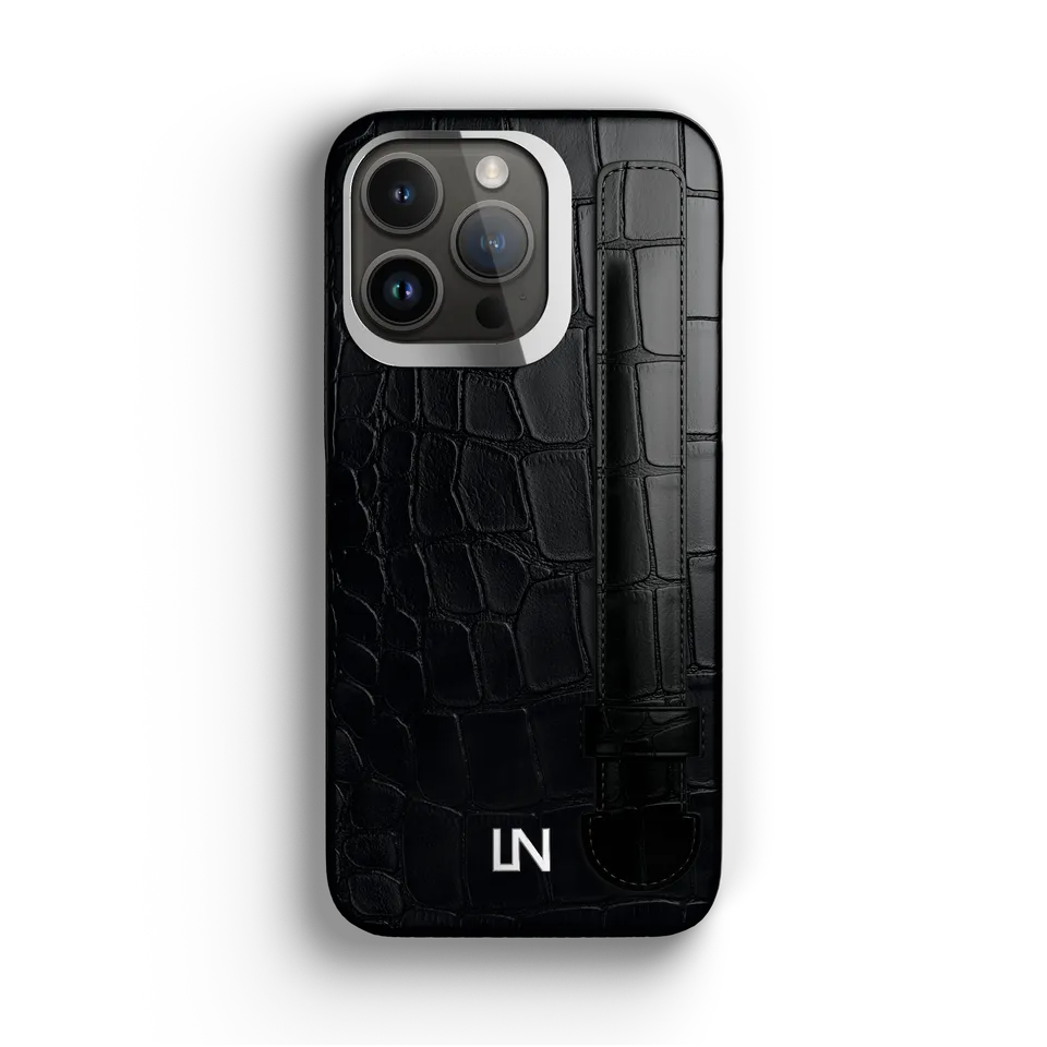 Label Noir iPhone 14 Pro deksel krokodille MagSafe