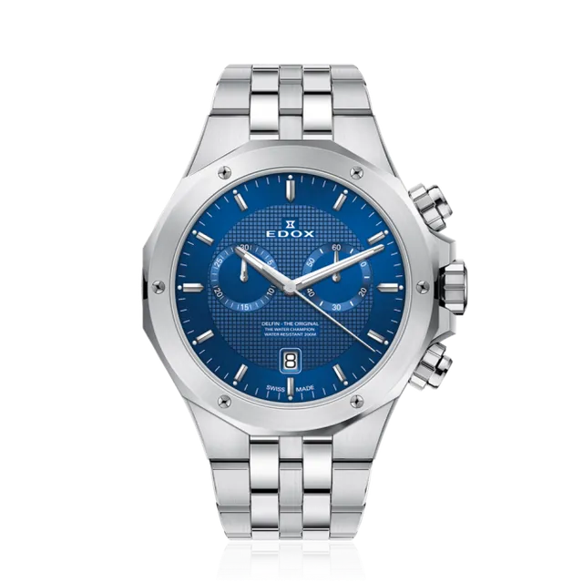 Edox Delfin Chronograph sportsklokke