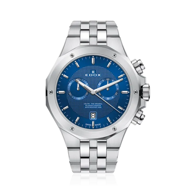 Edox Delfin Chronograph sportsklokke