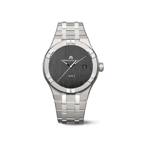 Label Noir Aikon Automatic 42MM klokke titan svart minimalistisk