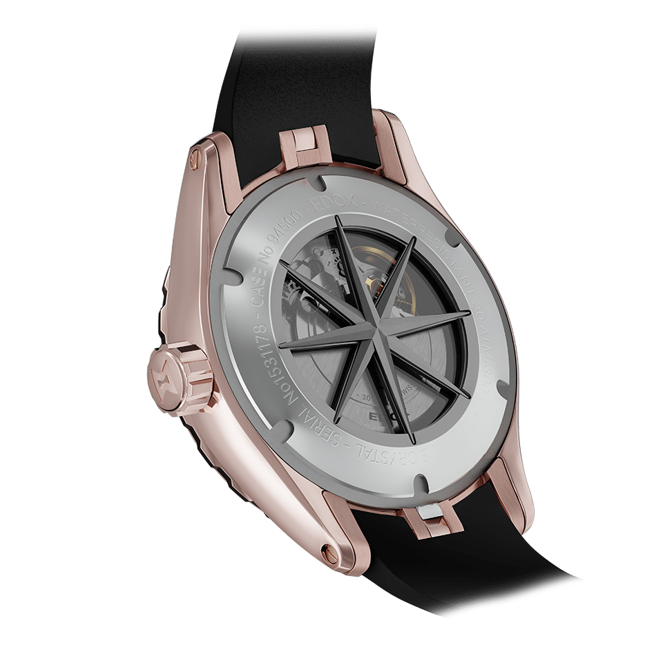 Edox Power Reserve Automatic herreklokke automatisk