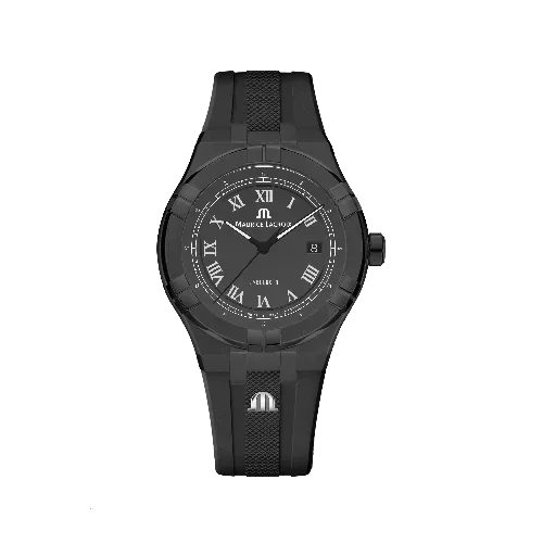 Label Noir Aikon Automatic 42MM klokke PVD romertall svart
