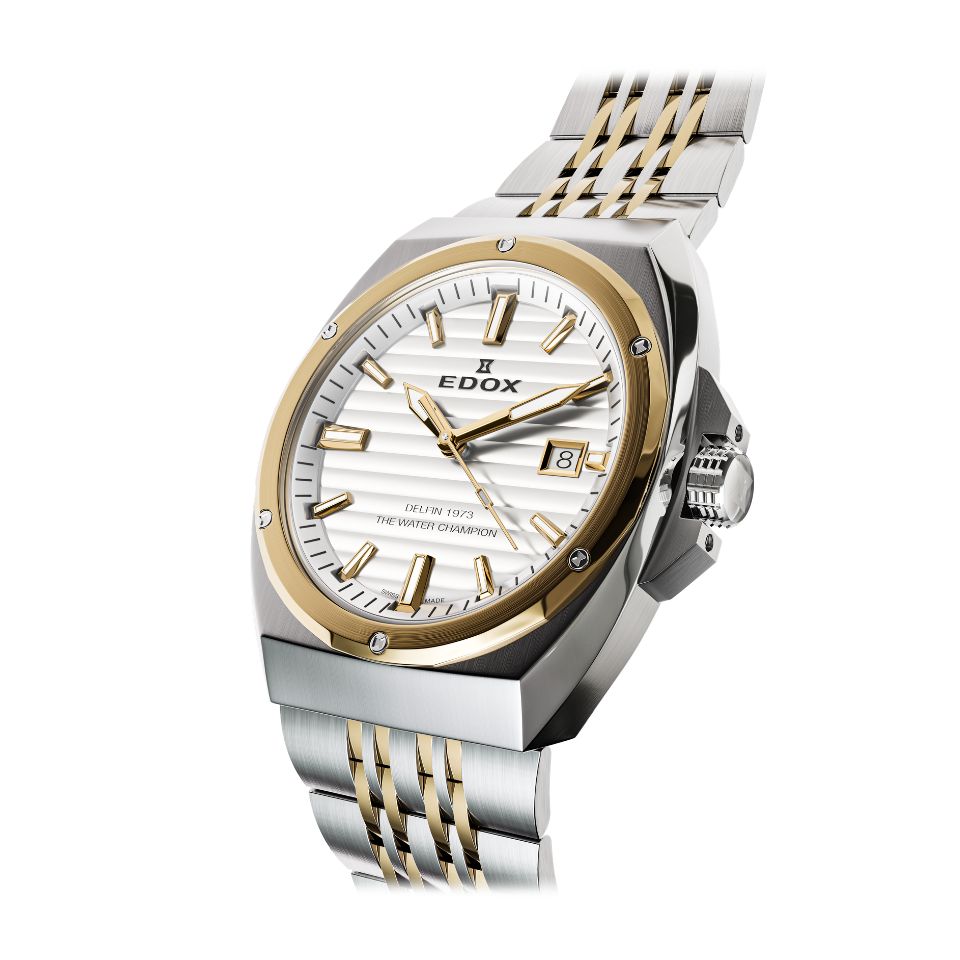 Edox 1973 Date Gents herreklokke med dato
